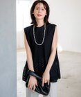 組曲 【加藤ローサさん着用・WEB限定】エンブロイダリーレースノースリーブ ブラウス