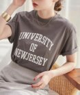 WEGO 【ANGIE VINTAGE】カレッジロゴプリントTee