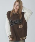 WEGO 【ユニセックス着用ITEM/MLサイズ展開】サガラワッペンスウェットスタジャン