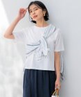 23区 L 【GLOW8月号掲載/接触冷感】半袖 クロップド IT TEE