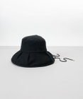 AURORA 【 LANVIN COLLECTION（ランバン コレクション） 】シルクギンガムカサブランカハット