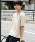 WEGO 【ユニセックス着用ITEM/MLサイズ展開】フェイクレイヤードヘンリーネックT（SS）