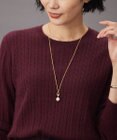 J.PRESS LADIES デザインパールワントップ ネックレス