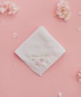 Maison de FLEUR sakura刺繍タオルハンカチ