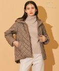 BEIGE， 【WEB限定】EIGER / キルトパーカー
