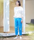 UNFILO 【VERY.3月号掲載/洗える/ストレッチ】ハイウエストカラーパンツ