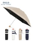 MOONBAT POLO RALPH LAUREN 晴雨兼用日傘 折りたたみ傘 ドット×グログラン／一級遮光 遮熱 UV