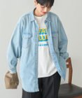 AMERICAN HOLIC Wポケットデニムシャツ