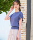 ANY SIS S 【美人百花6月号掲載】フレンチスリーブニット Tシャツ