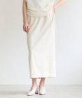 BEIGE， SPINEL / タックギャザー Iラインスカート