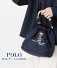 MOONBAT POLO RALPH LAUREN(ポロ ラルフローレン) FLAG BEAR ポロベア ショルダー レインバッグ 無地 刺繍 傘袋