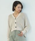 UNFILO L メッシュニット カーディガン