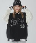 WEGO 【ユニセックス着用ITEM/MLサイズ展開】サガラワッペンスウェットスタジャン