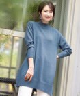 Tiaclasse L 【洗える】体型カバーも叶うMIX糸ニットチュニック