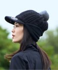 23区GOLF 【WOMEN】つば付きニットキャップ