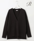 23区 【R(アール)】カシミヤブレンド Vネックニット