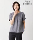 J.PRESS LADIES L 【WEB限定カラーあり・抗菌消臭・吸水速乾】サッカージャージー キーネック カットソー