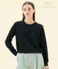BEIGE， 【WEB限定・洗える】LECERF / 異素材バックシアーストレッチニット