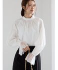 Te chichi レースカフスボリュームスリーブブラウス