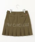PW CIRCULUS 【WOMEN】【ストレッチ/撥水】インナー付き バックプリーツ スカート