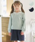 組曲 KIDS 【110-140㎝】レースカラー トレーナー