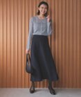 UNFILO 【新色登場】BEAUTY FORM JERSEY セミフレアスカート