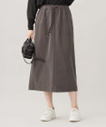 自由区 L 【洗える】ソフトレーヨンツイル スカート