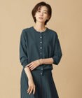 J.PRESS LADIES L 【洗える】 レーヨンエリートストレッチ カーディガン