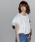 NAVE 【Nave 　洗える・接触冷感】クロップドジャージーブラウス