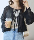 WEGO メッシュリボンカーディガン