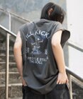 WEGO 【ユニセックス着用ITEM/MLサイズ展開】グラフィックBIGノースリーブ