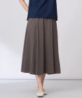 J.PRESS LADIES 【洗える】トリコットバイオ フレア スカート