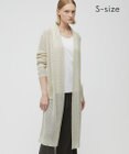 BEIGE， 【S-size】OPTICAL / ロングカーディガン