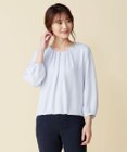 J.PRESS LADIES S ポリエステルツイル タックネック カットソー
