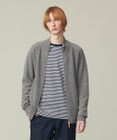 J.PRESS MEN 【WEB限定】畔編み フルジップカーディガン