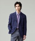 J.PRESS MEN 【WEB・一部店舗限定】ウールリネンチェック ジャケット
