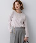 23区 L バックボタン TEEブラウス