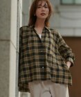 23区 L 【WEB&一部店舗限定】シアーコットン チェック シャツ