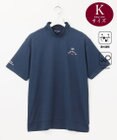 23区GOLF 【MEN】【キングサイズ/吸水速乾/UVケア】ＹＥＬＬ柄ジャガード モックネック