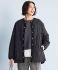 自由区 L 【洗える】パディングキルト アウター