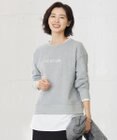 J.PRESS LADIES ロゴ 裏毛 カットソー