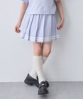 ANY KIDS 【洗濯機可能/吸汗速乾】ドライタッチ プリーツスカパン