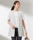 J.PRESS LADIES 【WEB限定・洗える】シアートリコット ジレ