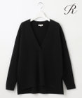 23区 【R(アール)】カシミヤブレンド Vネックニット