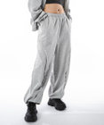 WEGO 【ユニセックス着用ITEM】バルーン3Dスウェットパンツ