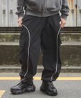 WEGO 【ユニセックス着用ITEM/ウエストゴム】イージーパイピングカーゴパンツ