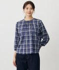 J.PRESS LADIES S プロビスストライプ＆チェック カットソー