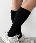 WEGO クシュクシュ切替リブムジニーハイソックス