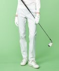 23区GOLF 長年愛される定番！【WOMEN】ハイパワーストレッチ ベーシックパンツ 挿し色で主役に