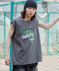 WEGO 【ユニセックス着用ITEM/MLサイズ展開】グラフィックBIGノースリーブ